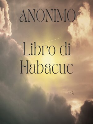 cover image of Libro di Habacuc